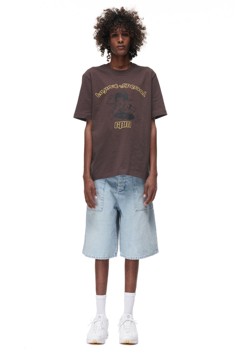 TAJIN T-SHIRT BROWN