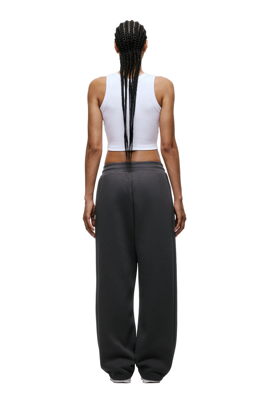 OPEN LEG JOGGER ANTHRACITE