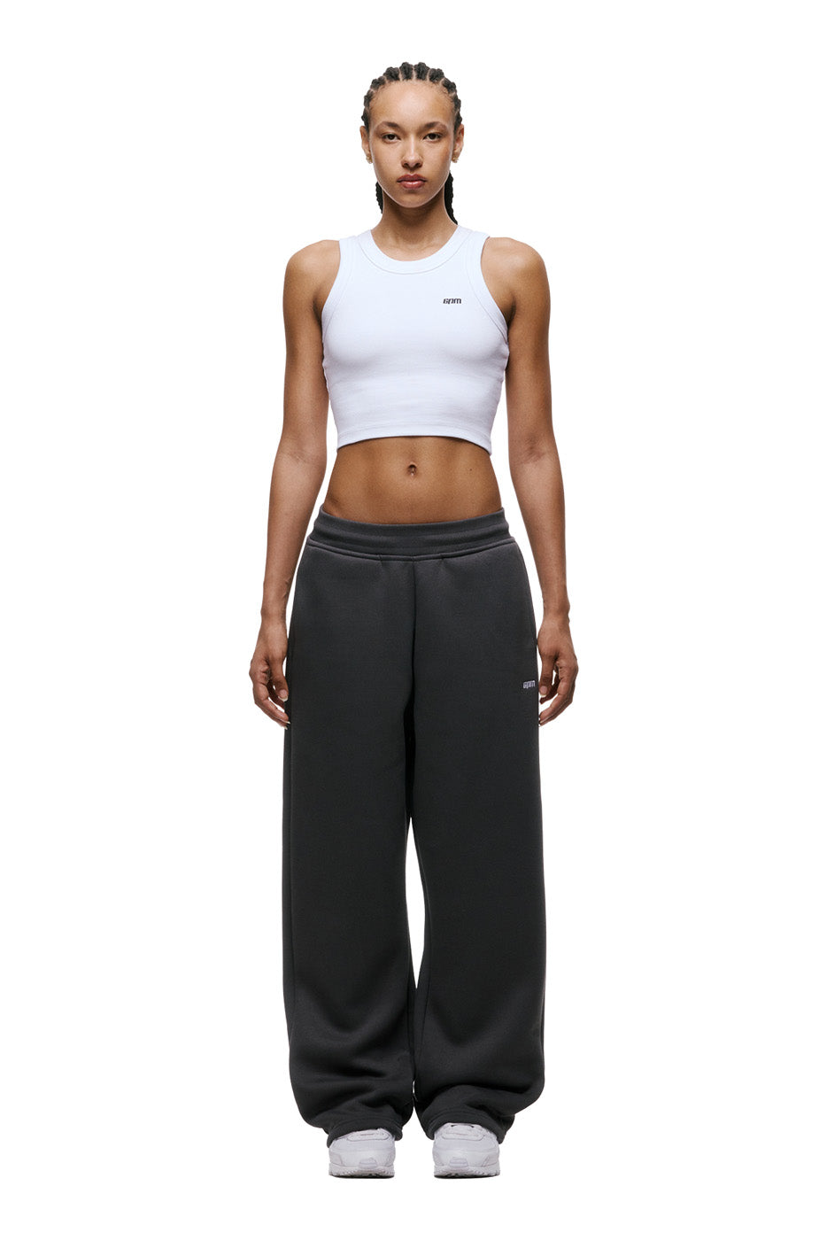 OPEN LEG JOGGER ANTHRACITE