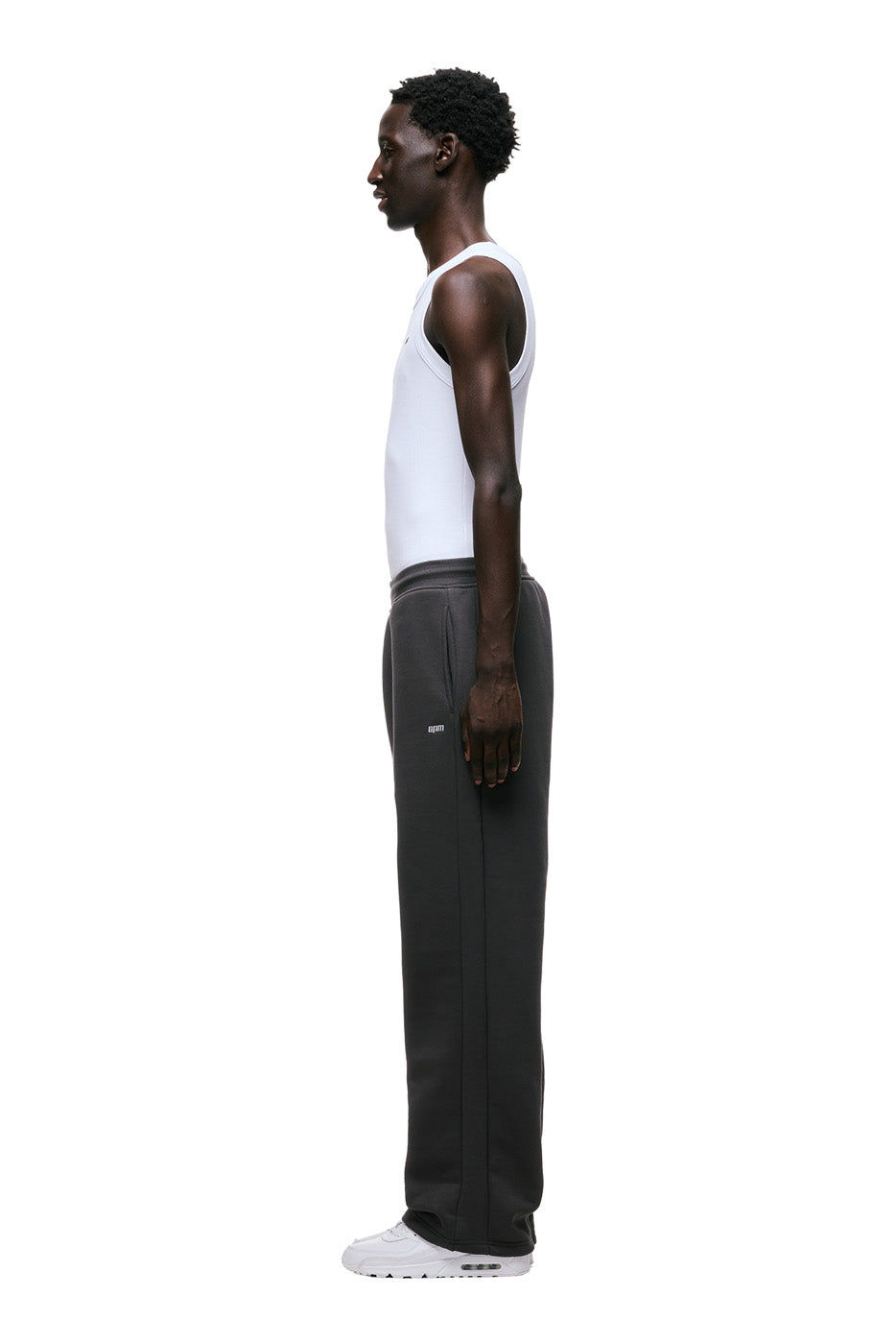 OPEN LEG JOGGER ANTHRACITE